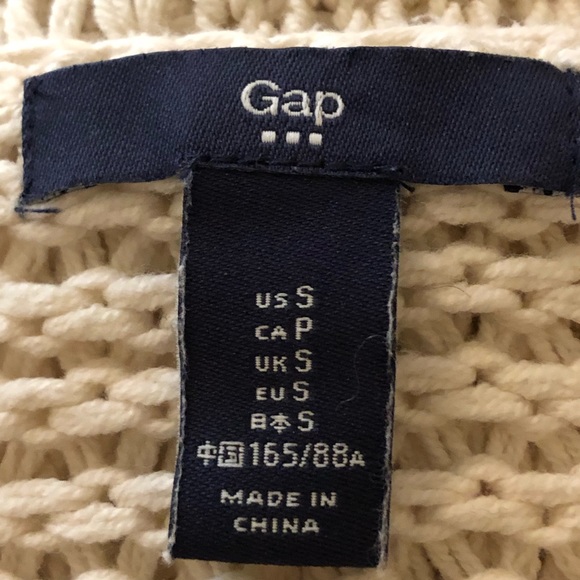 GAP Cream Open Weave Sweater - Picture 3 of 4